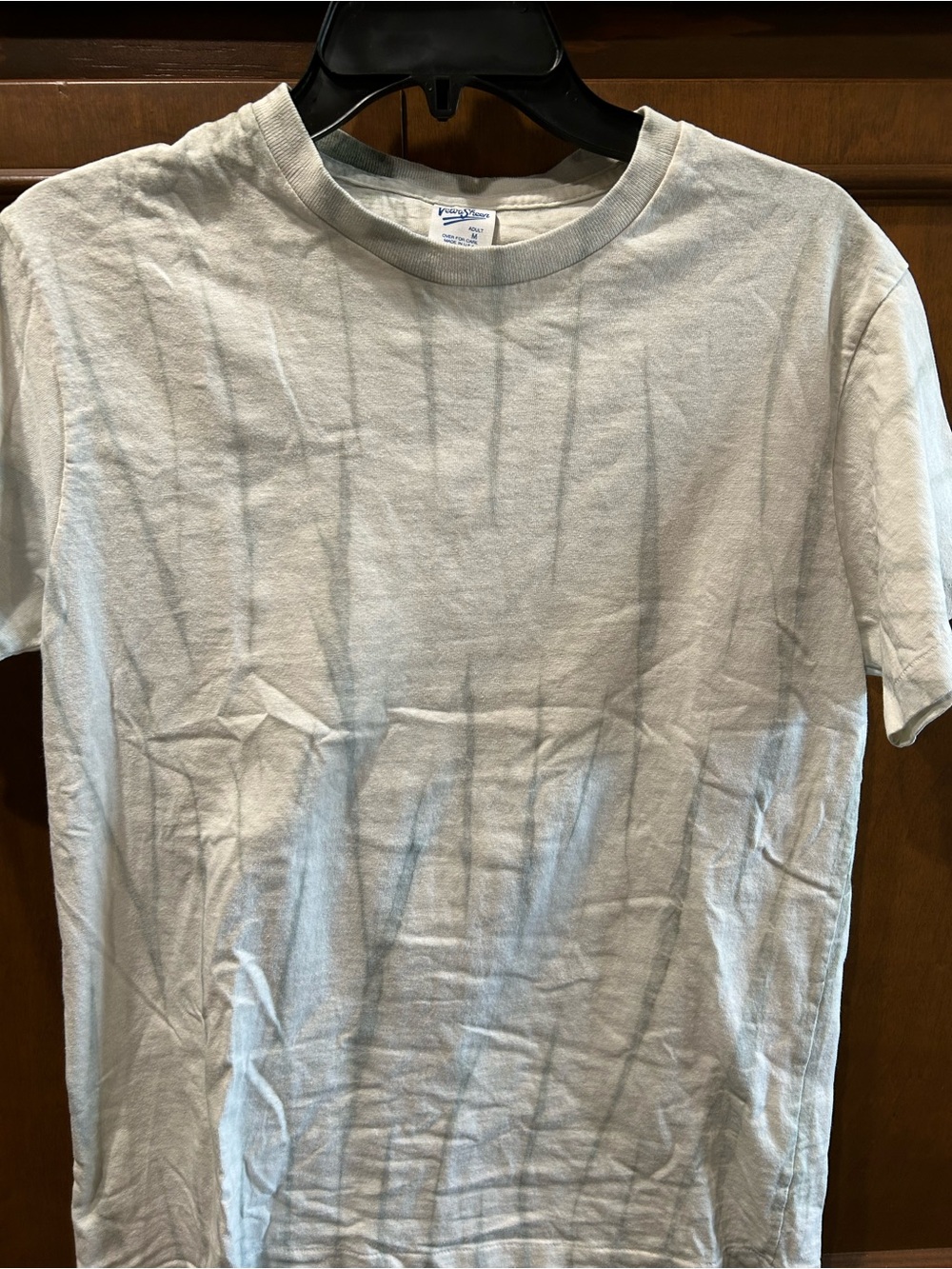 Velva sheen gray toe die Crewneck Men’s T‑Shirt